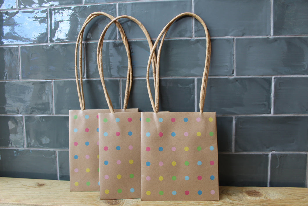 Kraft paper gift bag