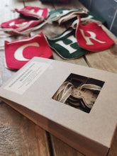 Load image into Gallery viewer, Wooden christmas bunting ~ By Pico
