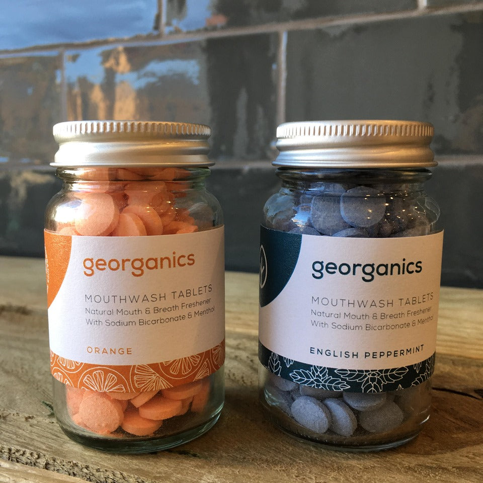 Mouthwash tablets ~ By Georganics